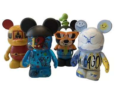 Disney Vinylmation Lot Of 4 Including RARE Chicago Windy City • $14.99