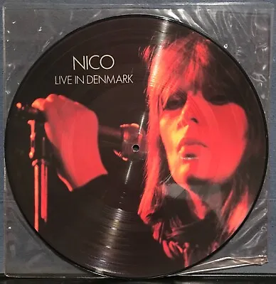 Nico Live In Denmark~nm- 1983 Vu Uk Picture Disc Lp~new Wave~velvet Underground • $26.50