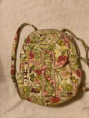 Vera Bradley Make Me Blush Retired Pattern! Backpack Bookbag In GUC • $20