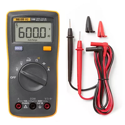 £74.97 • Buy Fluke 106 Handheld Digital Multimeter 600V 10A CAT III Meter Multimeter