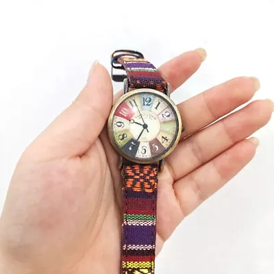 Women' Ladies Watches Rainbow Watch Band Fashion Quartz Wrist Watch Casual Gift • $13.89