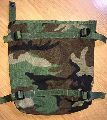 MOLLE Ll RADIO POUCH Utility Woodland BDU CAMO US Army Military Rucksack GI NEW • $4.99