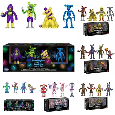 £12.98 • Buy UK Five Nights At Freddy's Action Figure FNAF Foxy Bonnie Bear Toys Boxed Gift