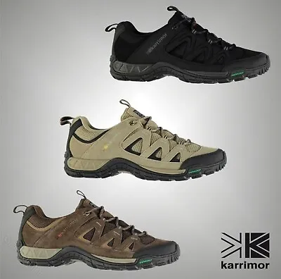 Mens Karrimor Breathable Outdoor Footwear Summit Walking Shoes Sizes UK 6-15 • £35.51