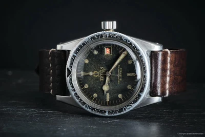 £1650 • Buy Titus Calypsomatic 5913 Mk2 1962 Automatic Vintage Divers Watch Swiss