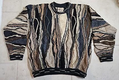 Vtg Authentic Coogi Classic Australia Sweater Size M Cosby Show 3D Desert Aztec! • $249.99