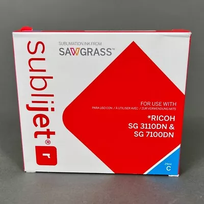 £86.08 • Buy Sawgrass SUBLIJET-R Sublimation Ink CYAN 209222 - Ricoh DN SG7110DN 8/31/22