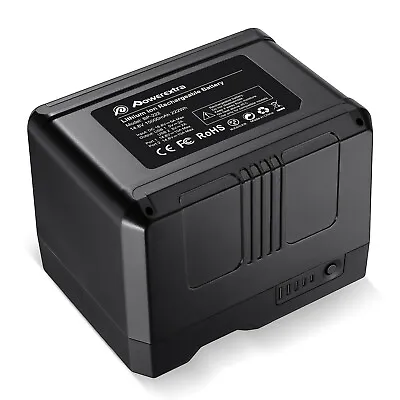 $102.99 • Buy 222Wh 14.8V 15000mAh V Mount/V Lock Battery For Broadcast Video Camcorder