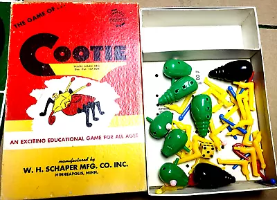 VINTATGE  COOTIE **GAME  1960S-  Complete EXCELLENT CONDITION • $19.99