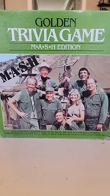 Vintage MASH Golden Trivia Cards Game Original 1984 Edition Complete M*A*S*H • $16