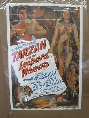 Tarzan And The Leopard Woman 1936 Vintage Reprint 1970's Poster Movie  17599 • $74.98