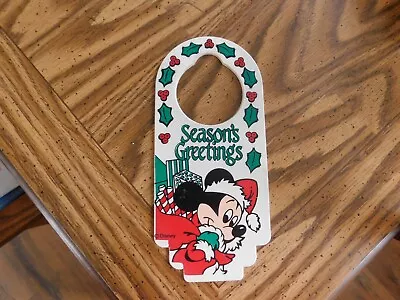 Mickey Mouse Christmas Door Hanger • $5