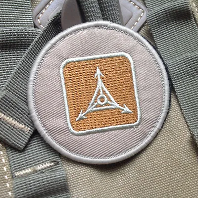 2pcs Retro Tad Gear Triple Aught Tactical Airsoft Badge Hook & Loop Patch Tan • $7.99