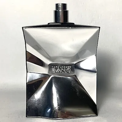 Marc Jacobs Bang Perfume Mens EDT 3.4 Fl Oz 100 Ml FULL NO CAP Rare Discontinued • £152.73