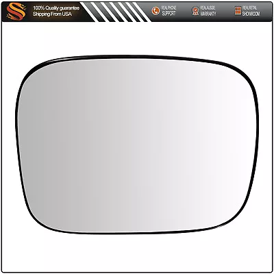 Left Driver Side Mirror Glass W/Plate Heated Fit For Volvo 2008-2016 XC70 XC90 • $38.95