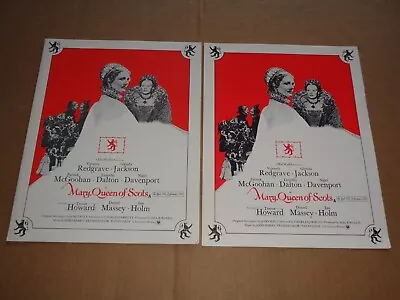 £10 • Buy Vanessa Redgrave - Mary Queen Of Scots 1971 UK Film Synopsis + Insert