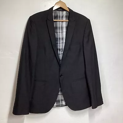 White Label Dark Grey Blazer Suit Jacket Size 44 Long • $12.33