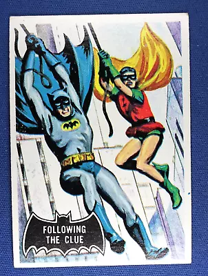 1966 Topps Batman - #40  Following The Clue  - VG/Ex Condition • $18