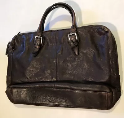 Cole Haan  Leather Briefcase/ Messenger Bag 17.5 X 16 In.!! • $30