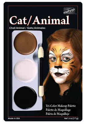 Mehron Inc.  *A/R* - Tri Color Palette Cat Animal • $159.94