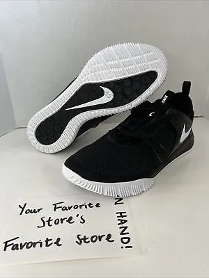 Nike Women’s Zoom HyperAce 2 Volleyball Shoes Black White Size 10 AA0286-001 • $79.95