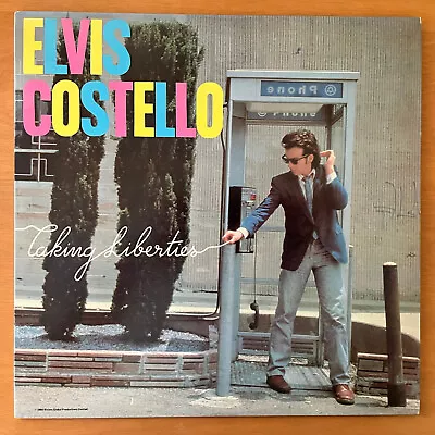 LP - Elvis Costello - Taking Liberties - 1980 Columbia Orig. Early Rarities • $6.99