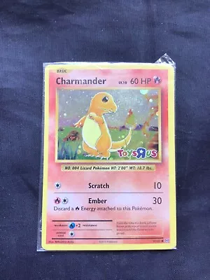 Pokemon Cards: Sealed Toys R Us Charmander Promo 9/108 • $80.81