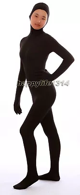 Adult Kid Adult NEW Face Open Unisex Spandex Zentai Party Costume Bodysuit Cats • $27.61