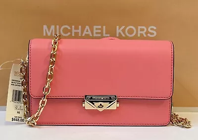 Michael Kors Cece Medium Vegan Leather Shoulder Crossbody Bag Clutch • $79.80