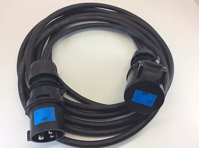 16 Amp Extension Lead H07RN-F Rubber Cable 1.5mm 1-25m Stage Audio Lighting • £15