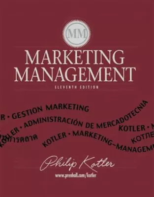 Marketing Management Hardcover Philip Kotler • $6.89