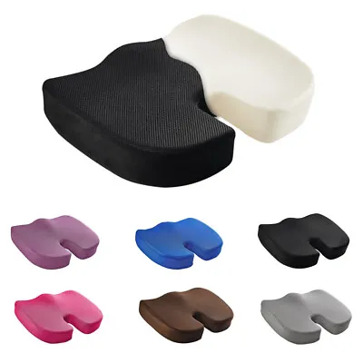 $18.89 • Buy Memory Foam Coccyx Tailbone Seat Cushion Orthopedic Non-Slip Car Chair Pillow