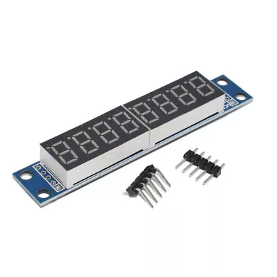 MAX7219 CWG 8-Digit Digital Tube Display Control Module Red Three IO For Arduino • $1.30