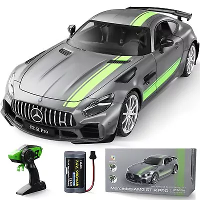 MIEBELY Remote Control Car Mercedes Benz 1/12 Scale Official Authorized GT R... • $112.89