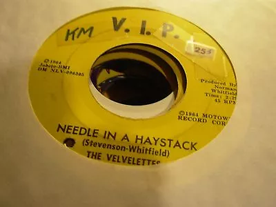 VELVELETTES Should I Tell Them / Needle In A Haystack ( R&b ) 7  / 45 • $20