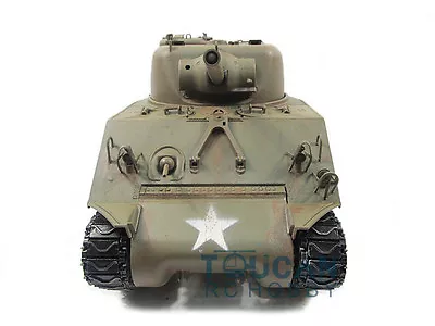 1/16 Mato Full Metal M4A3 Sherman RC Tank 1230 KIT Infrared Recoil Army Green • $516.91