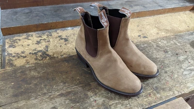 $107.50 • Buy RM Williams Boot Tobacco Suede SIZE 7F RRP $649