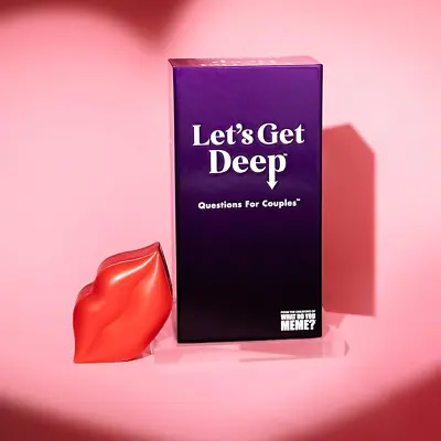 Let's Get Deep Conversation Cards For Couples NEW SEALED What Do You Meme? Game • $21.50