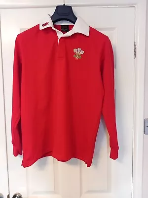 Manav Wales  Rugby Shirt  Size 2XLB 44  Chest • £10