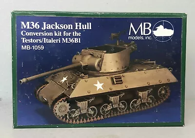 1:35 Resin Model Detail Kit WWII US M36 Jackson Hull M36B1 MB Italeri Models • $37.99