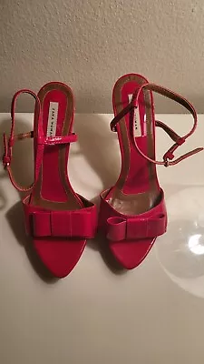 Zara Red Sandals Size 9 New • $79