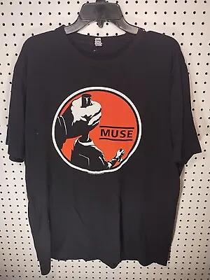 Muse Mind Control T Shirt 2013 Tour Band Tee Men’s Size XL • $9.99