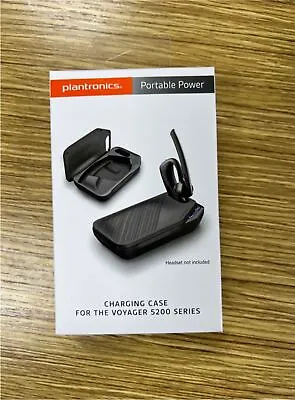 Poly Voyager 5200 Headset Case Charger Black • $28