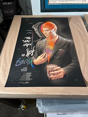 Mondo Print - Martin Ansin - The Man Who Fell To Earth - Bowie - Foil Variant • £936.18