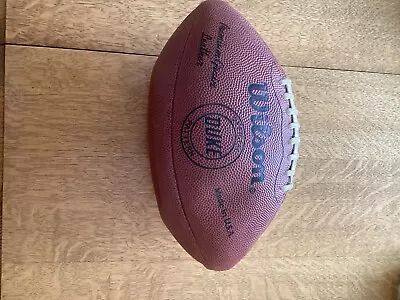 Vintage 1970s 60's Official Wilson Pattern THE DUKE Football Game Ball • $24.99