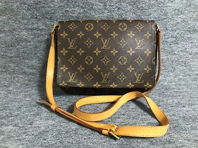 Authentic Louis Vuitton Monogram Musette Tango Long Strap Shoulder Bag M51388 • $494.10