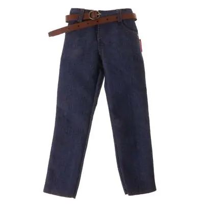 £8.21 • Buy Classic 1/6 Scale Denim Denim Male Pants For Body Size