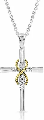 Montana Silversmiths Eternal Faith Cross Necklace • $55