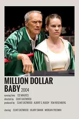 Million Dollar Baby (DVD 2004) Clint Eastwood Collection Hilary Swank Morgan • $6.99