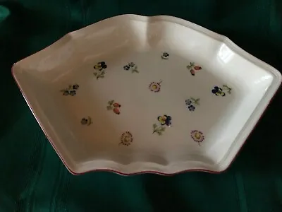 Villeroy & Boch Petite Fleur Pattern Irregular Shaped Dish Or Serving Platter • $16